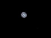 Einzelaufnahme von Jupiter am 10.1.14