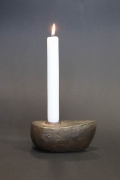 Kerzenleuchter aus gegossener Bronze