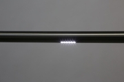 LED Handlauf aus geschliffenem Edelstahl Rohr