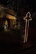 Zweizackiger Leucht Tannenbaum auf unserem Betriebsgelände