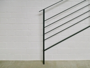Treppengeländer aus Stahl mit horizontaler Füllung