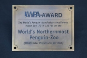 WPA Award, der nördlichste Pinguin Zoo der Welt, antik brüniert