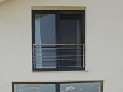 Franz. Balkon aus V2A Edelstahl