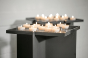 3 Kerzenständer für Opferkerzen