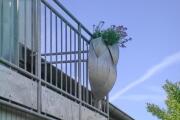 Pflanzgefäß für eine Balkonbrüstung