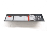 wandhängender Prospekthalter aus 3 mm Zunderstahl