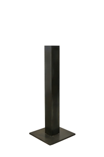 Skulpturensockel aus 3 mm Zunderstahl