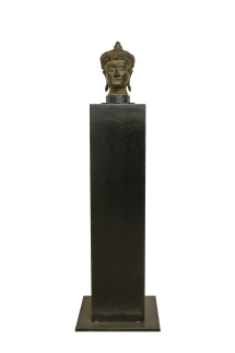 Skulpturensockel aus 3 mm Stahlblech