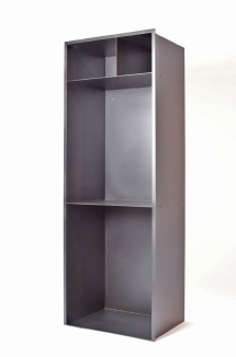 Kaminholz Regal zum Wandeinbau