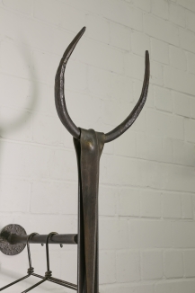 Garderobe aus Stahl