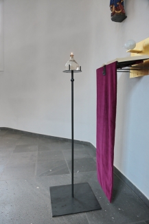 Ständer für ein Ewiges Licht aus Glas