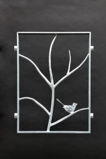 Astgitter geschmiedet