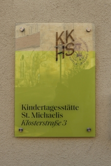Schild Kindertagesstätte St. Michaelis