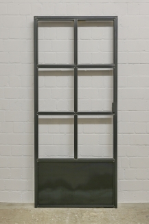 Lofttür die Stattliche unten Blechfüllung