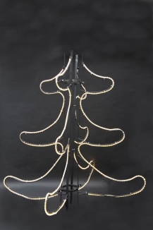 vierteiliger Leucht Tannenbaum für das Outback im Winter-Zoo 2011