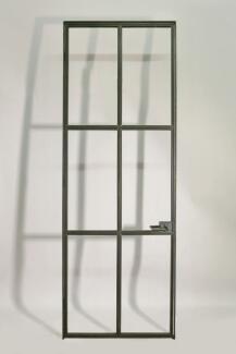 Glastüre im Loft Charakter