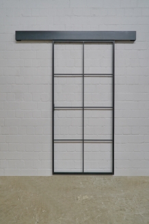 Schiebetür aus Stahl