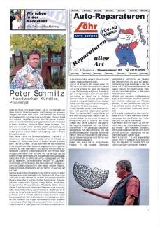 Bericht über Peter Schmitz im Der Nordstädter