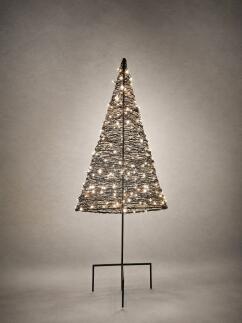 Drahttannenbaum mit Stamm