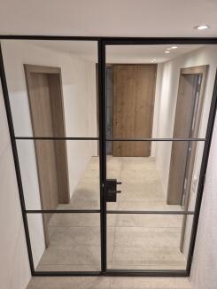 Loft Tür mit Schall Ex