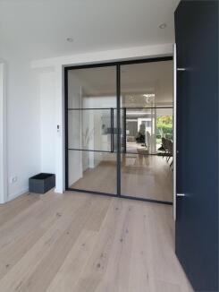 Pendel Doppeltür im Loft Style die Filigrane