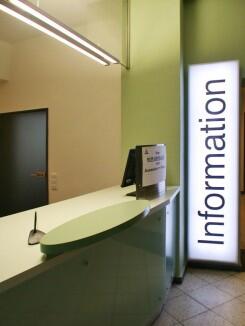 Informationsstelle Hildesheim, hier noch Baustellenfotos