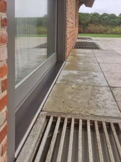 Türschwellen aus Tombak Blech