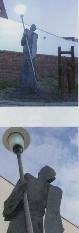 STADTundRAUM- Straßenbeleuchtung als Skulptur: Der Laternenmann