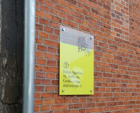 Schild für den Kindergarten St. Andreas in Groß Lobke