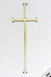 fein gestaltetes Kreuz für ein Grabmal