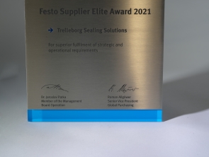FESTO Supplier Elite Award 2021