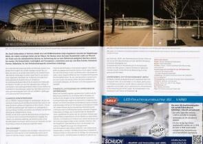 Bericht über Beleuchtungsplanung für den Busbahnhof in Haldensleben