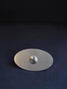 Lasergraviertes Klingelschild - Ovale Form