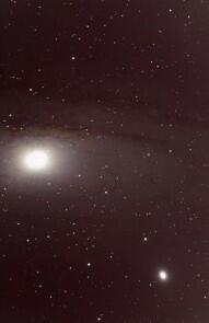 Blick ins Zentrum der Andromeda Galaxie M31 am 26.09.2013
