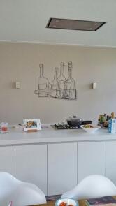 Flaschen Stillleben für eine Küchenwand