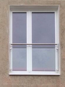 Franzosischer Balkon Aus Glas Und Edelstahl