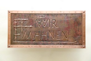 Neuanfertigung einer Kupfertafel für das Kaiser-Wilhelm Denkmal