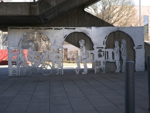 Skulptur Platz an der Südbrücke