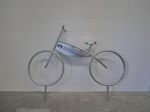 Fahrradständer aus verzinktem Stahl