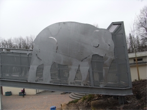 Elefanten aus Stahl