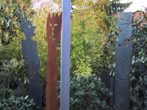 Gartenskulpturen aus Stahl plasmagetrennt
