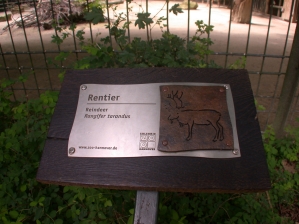 Tierschilder Zoo Hannover