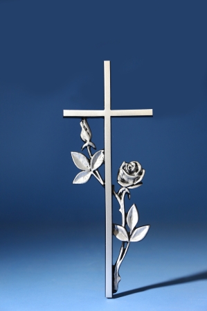 Rosenkreuz aus Aluminium