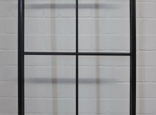 Fenster aus Flachstahl im Bauhaus Look
