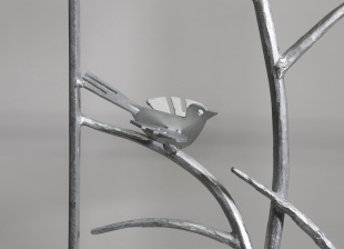handgeschmiedetes Vogel Gitter aus feuerverzinktem Eisen