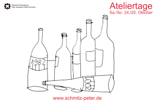 Stilleben aus 2 mm Draht auf meinen Ateliertagen