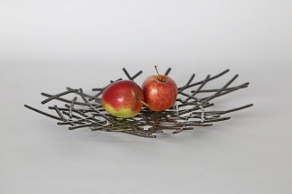 Schale aus 5mm Stahl, punktgeschweißt