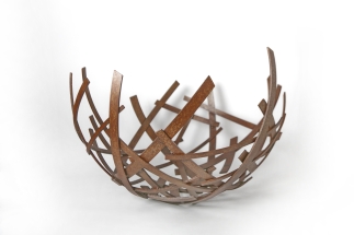Kugelschale aus Flachmaterial