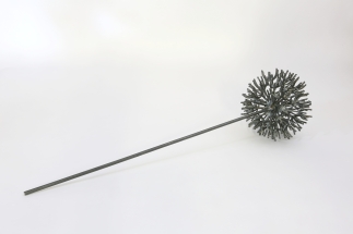 wunderschöne Blüte aus Stahl, autogen geschweißt