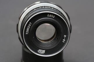 52 mm Objektiv, f:2,8 made in USSR